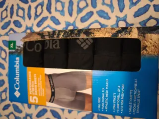 5 Calzoncillos Columbia Elásticos XL
