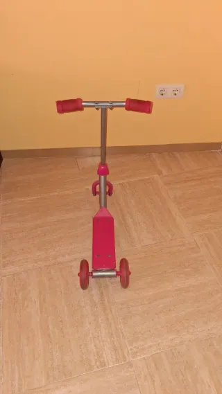 Patinete rosa 3 ruedas Ride Trike 2-5 años