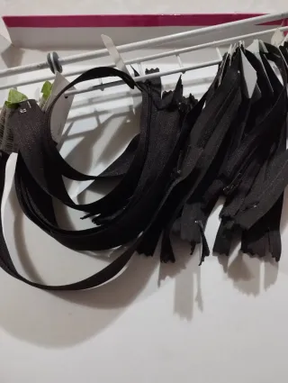 Lotes de 20 cremalleras surtidas. Preguntar color