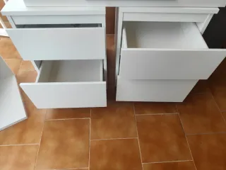 Conjunto Muebles Dormitorio Blanco