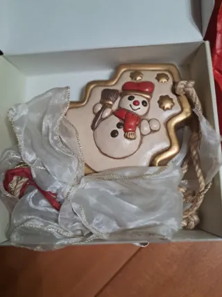 Formella Thun Natale Pupazzo Neve