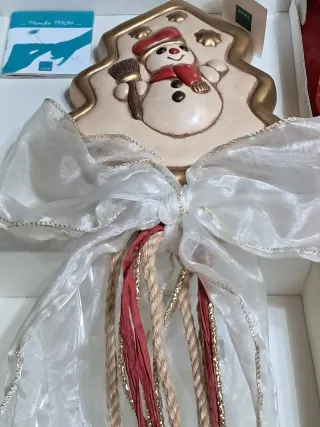 Formella Thun Natale Pupazzo Neve