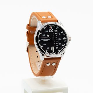 Reloj Stuhrling Aviator B109303 Marrón/Negro