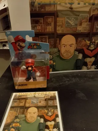 Action Figure Mario Super Mario