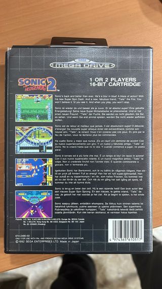 Sonic the Hedgehog 2 Mega Drive