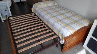 Cama nido madera maciza