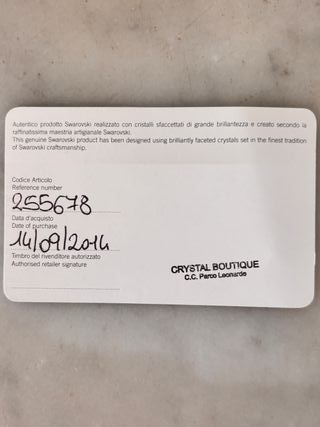 Swarovski Coppia Flutes Cristallo