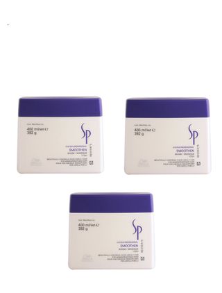 Pack 4 Mascarillas Wella SP Smoothen 400ml