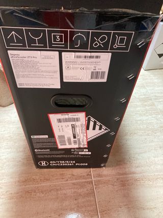 Caja Patinete Eléctrico Segway Z73 PRO