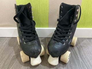 Patines de ruedas negros Oxelo talla 35
