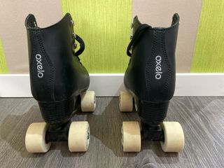 Patines de ruedas negros Oxelo talla 35
