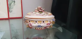 Scatola portagioie vintage Capodimonte