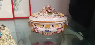 Scatola portagioie vintage Capodimonte