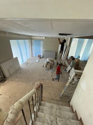 reforma integral, solado alicatado Pladur pintor