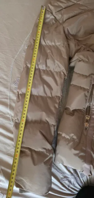 Plumas Mujer Talla M Color Arena