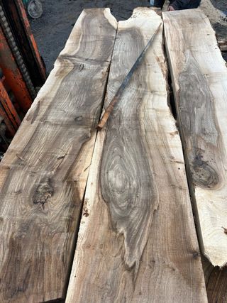 Lote madera de nogal
