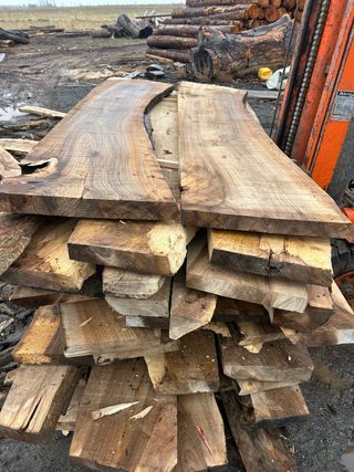 Lote madera de nogal