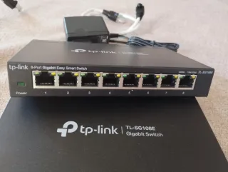 Switch TP-Link TL-SG108E 8 Puertos Gigabit