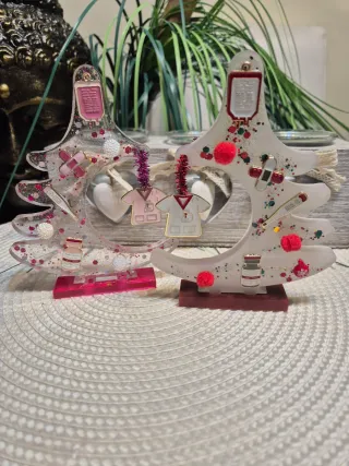 Árboles de Navidad Resina Enfermería