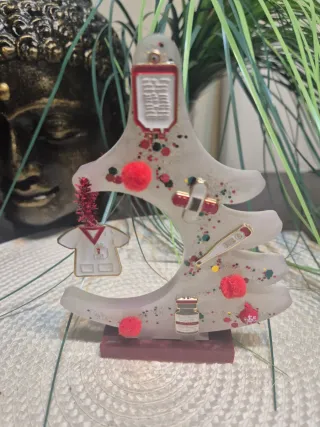 Árboles de Navidad Resina Enfermería