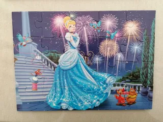 Set 4 Puzzles Disney Princesas