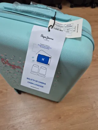 Maleta Pepe Jeans Leslie Azul 38x55x20