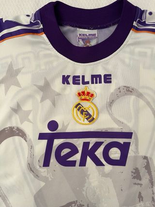 Camiseta Real Madrid 1997-1998 Kelme Séptima