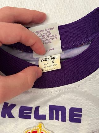 Camiseta Real Madrid 1997-1998 Kelme Séptima