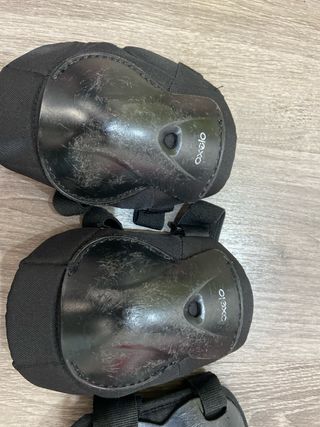 Protecciones patinaje Oxelo tamaño XS