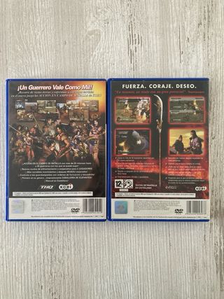 Dynasty Warriors 3 y 4 Ps2