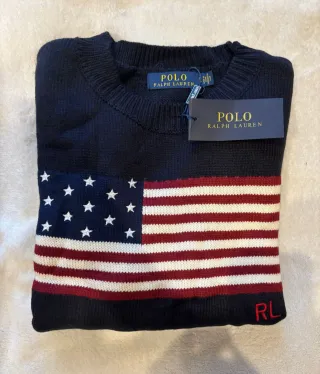 Jersey Polo Ralph Lauren Bandera USA
