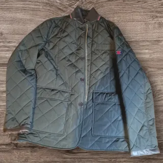 Chaqueta acolchada hombre verde