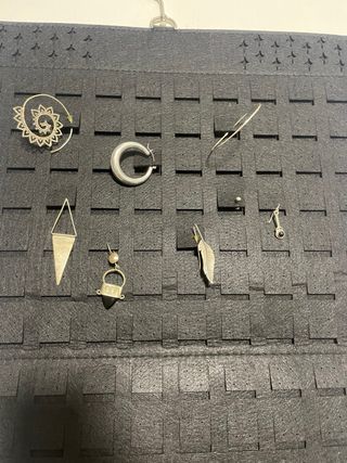 Organizador Joyas colgante pendientes y collares