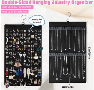 Organizador Joyas colgante pendientes y collares