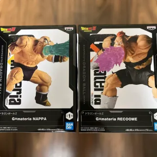 Figuras Dragon Ball Z Gx materia Nappa y Recoome