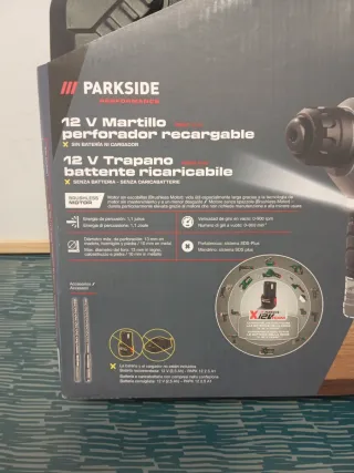 Martillo perforador parkside performance