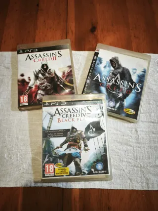 Pack Assassin's Creed II, III y IV PS3