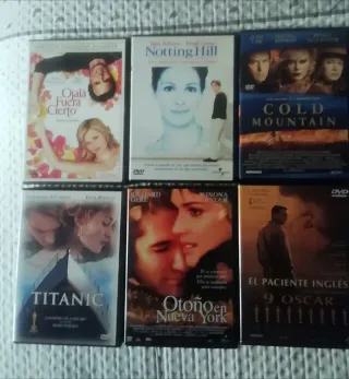 Películas DVD Románticas