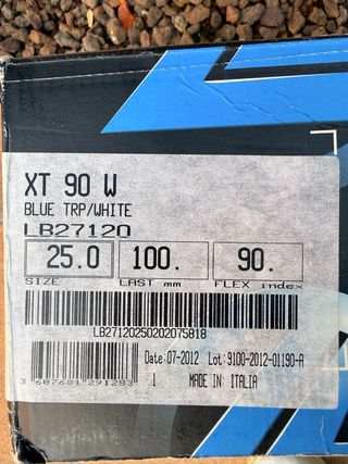 Botas de esquí mujer Lange XT 90 W – Talla 25.0