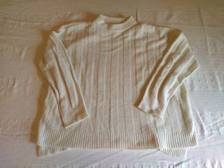 Jersey de invierno blanco