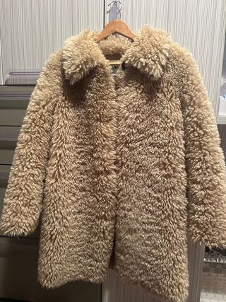 Abrigo pelo Zara Talla XS