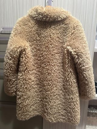 Abrigo pelo Zara Talla XS