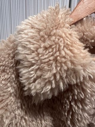 Abrigo pelo Zara Talla XS