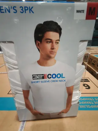 Camiseta 32 Degrees Cool Manga Corta M