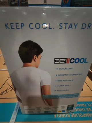 Camiseta 32 Degrees Cool Manga Corta M