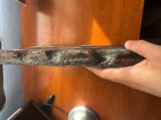 Cuadro textil religioso antiguo