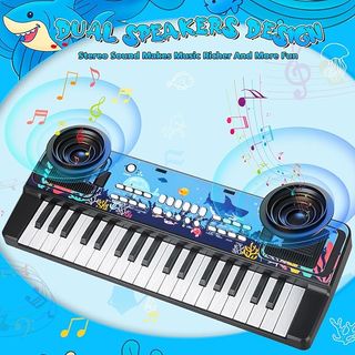 Teclado Piano Infantil 37 Teclas + Micrófono