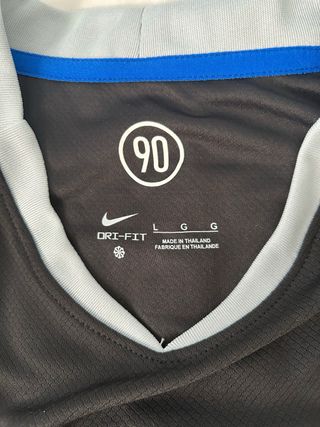 Camiseta Fútbol Chelsea Nike Negra y Azul