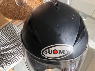 Casco Integral Suomy Talla S Negro