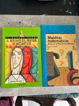 Pack libros de matemáticas juveniles
